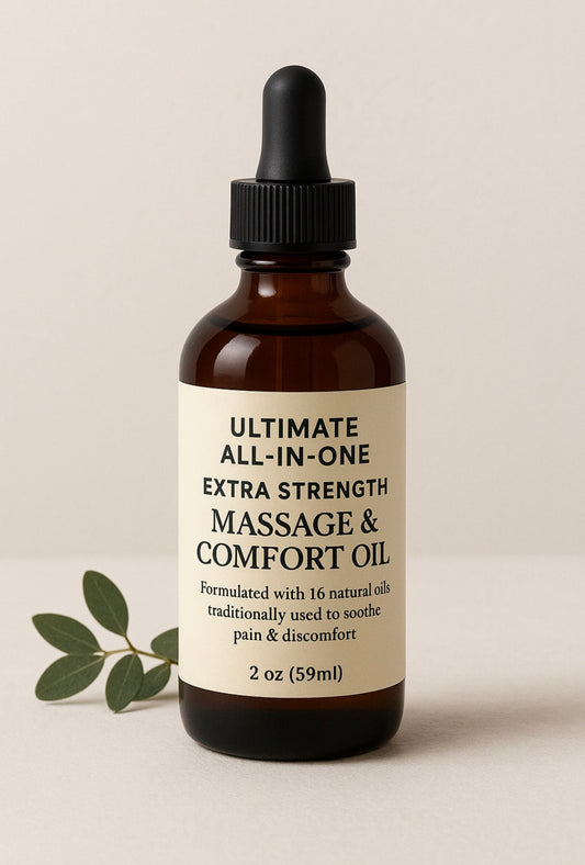 Ultimate All-in-One Extra Strength Massage & Comfort Oil – 2oz(60ml)