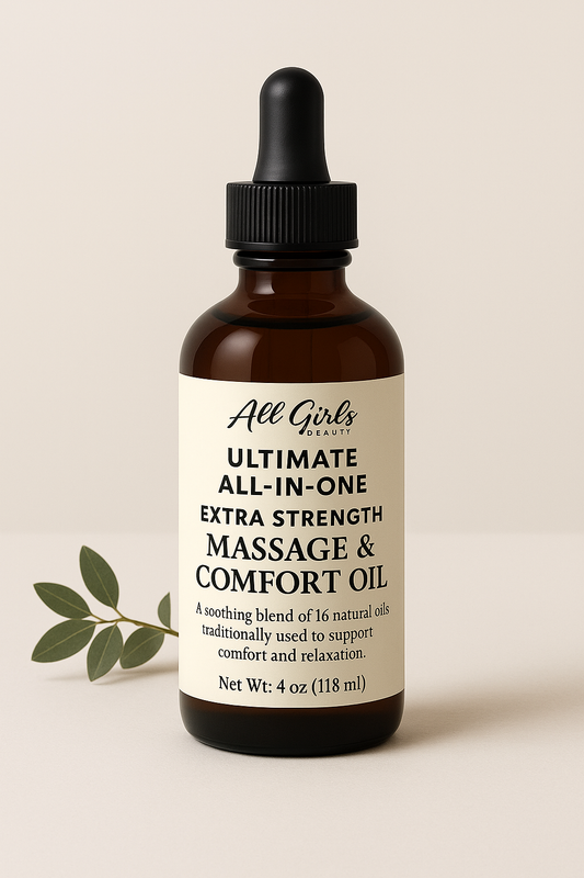 Ultimate All-in-One Extra Strength Massage & Comfort Oil – 4oz(118ml)